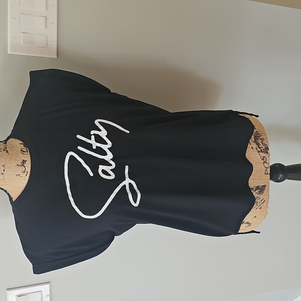 Salty Black Women's Top